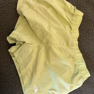 The North Face Women's Light Green Athletic Shorts